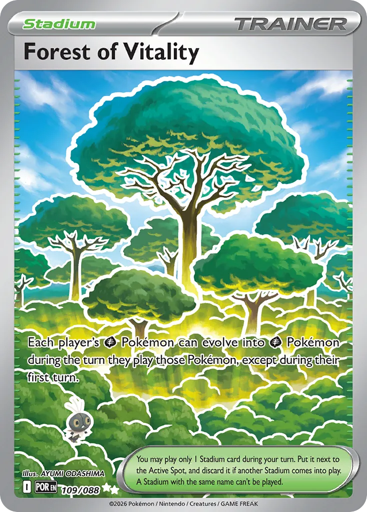 2026 Perfect Order Forest of Vitality Ultra Rare #109/88 Ultra Rare card image