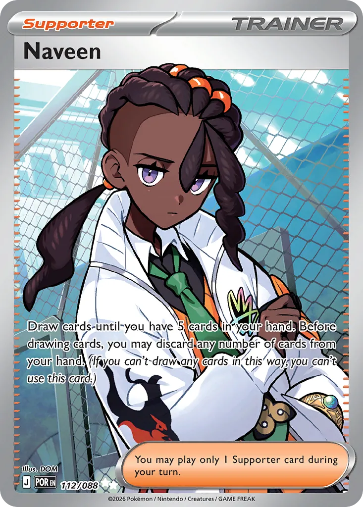 2026 Perfect Order Naveen Ultra Rare #112/88 Ultra Rare card image