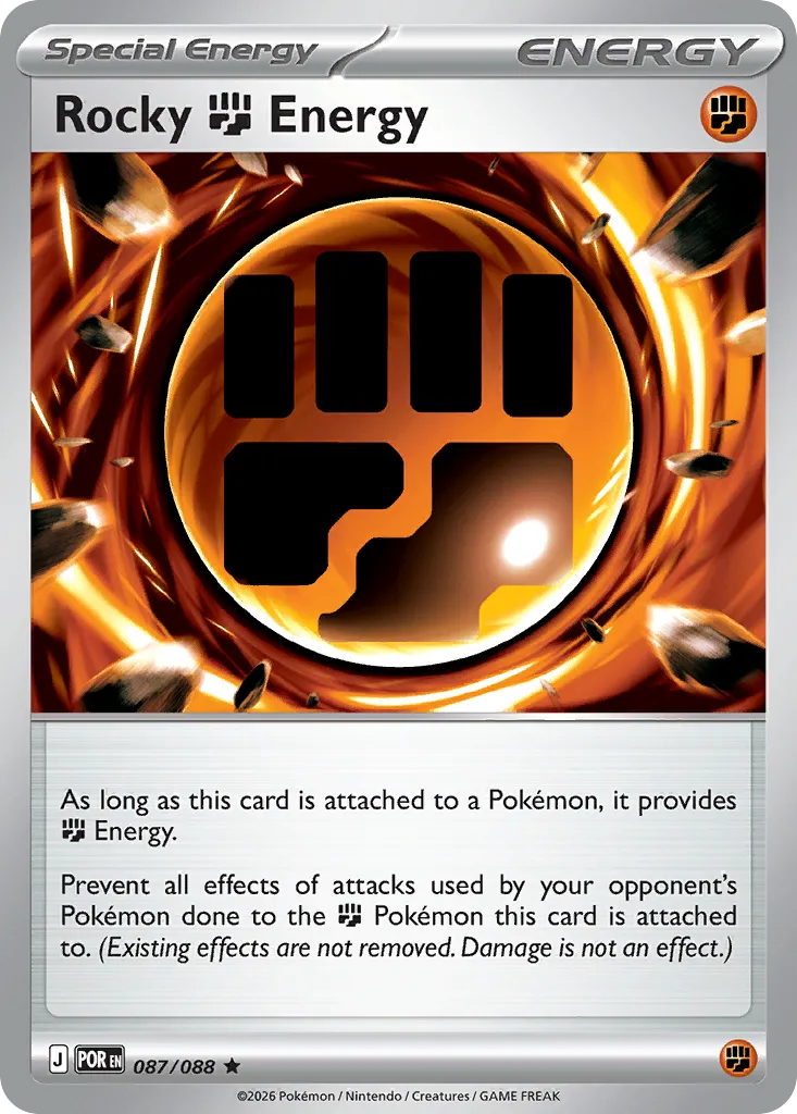 2026 Perfect Order Rocky Fighting Energy #87/88 Rare card image