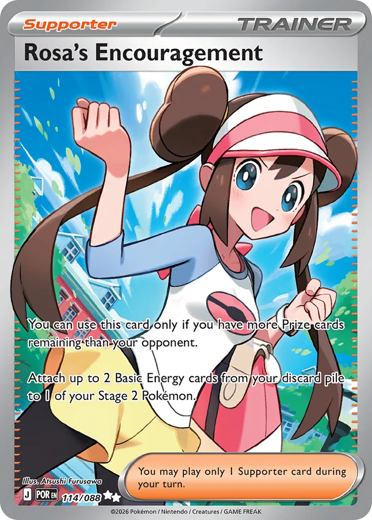 2026 Perfect Order Rosa's Encouragement Ultra Rare #114/88 Ultra Rare card image