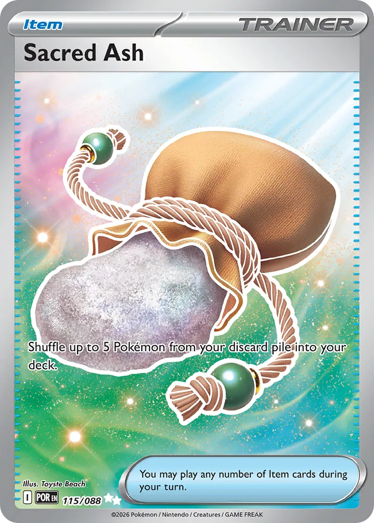 2026 Perfect Order Sacred Ash Ultra Rare #115/88 Ultra Rare card image