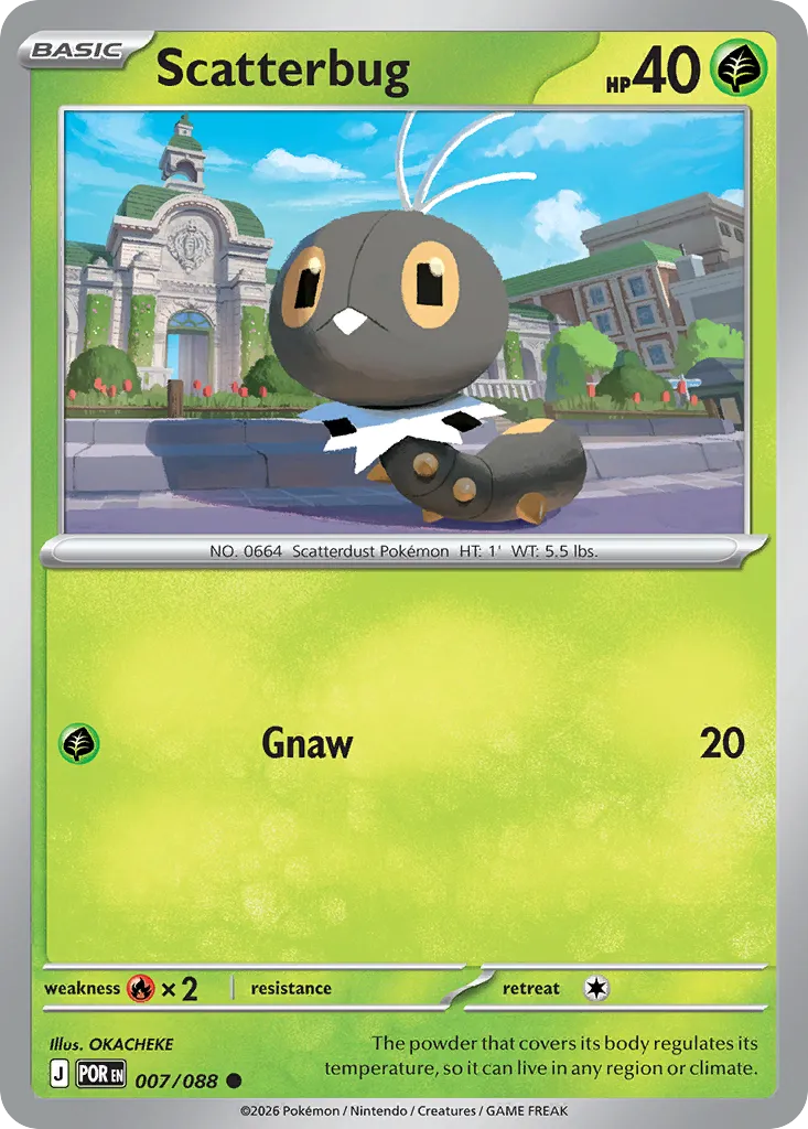 2026 Perfect Order Scatterbug Common #07/88 Common card image