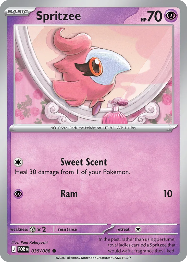 2026 Perfect Order Spritzee Common #35/88 Common card image