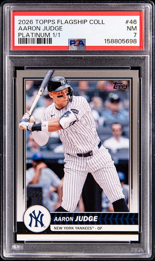 2026 Topps Aaron Judge Flagship Collection Platinum #46 card image