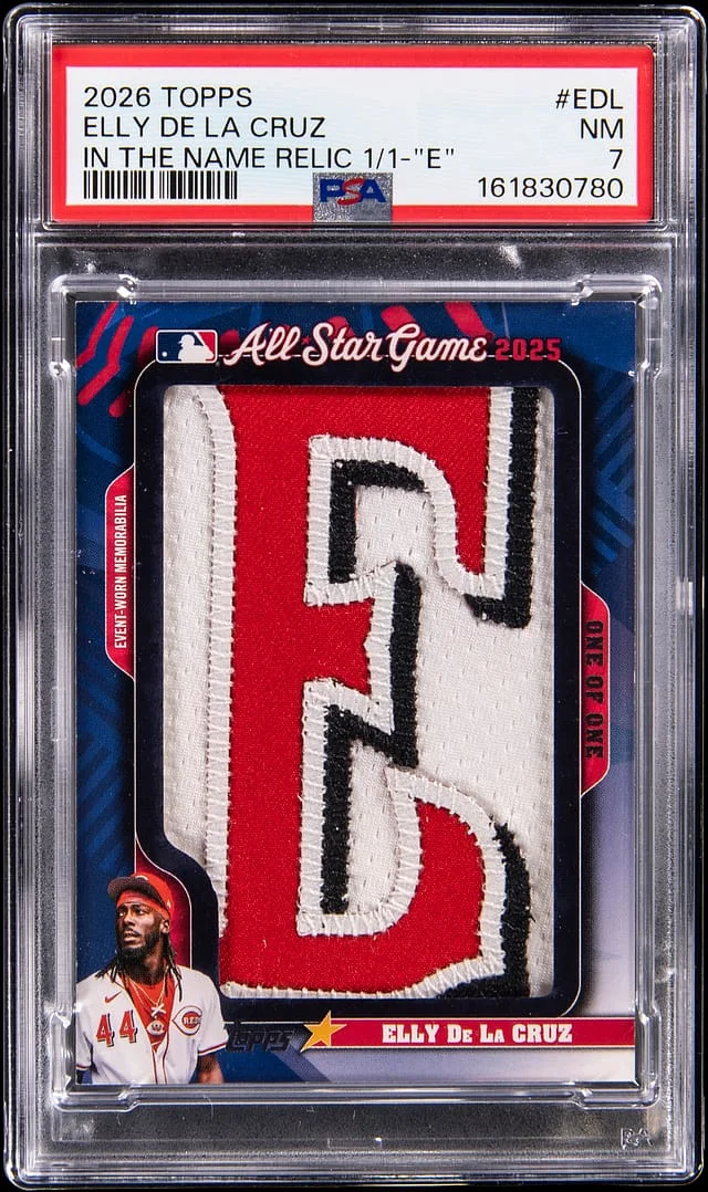 2026 Topps Elly De La Cruz In The Name Relic #ITN-EDL card image
