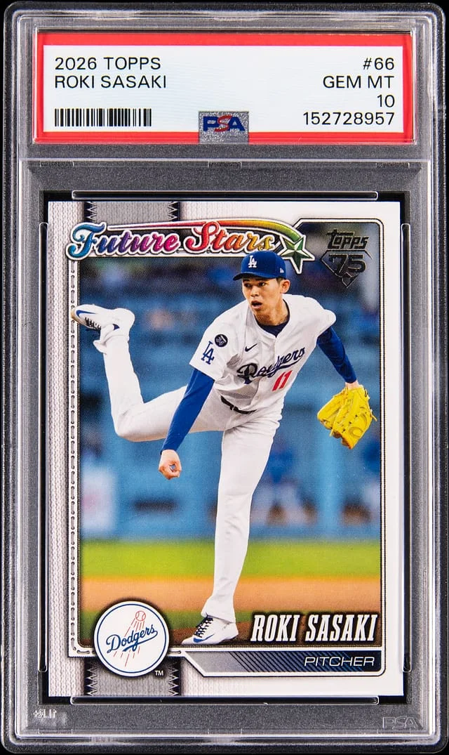 2026 Topps Roki Sasaki #66 card image