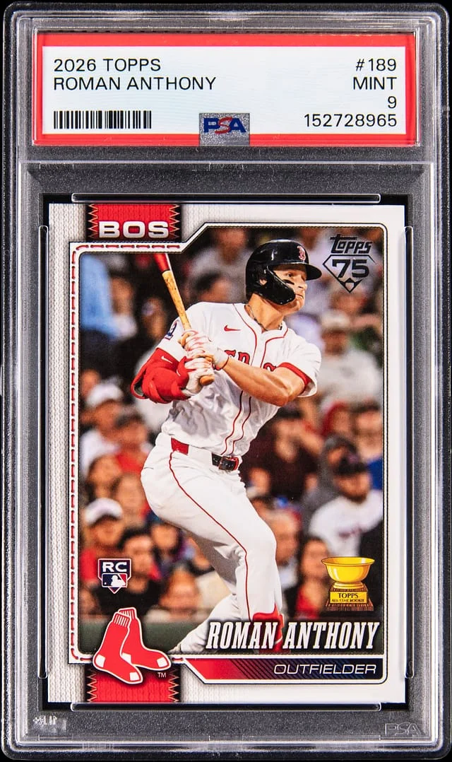 2026 Topps Roman Anthony #189 card image
