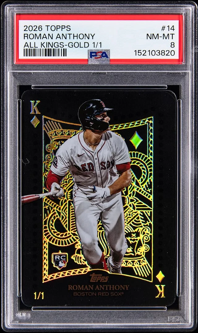 2026 Topps Roman Anthony All Kings Gold #AK-14 card image
