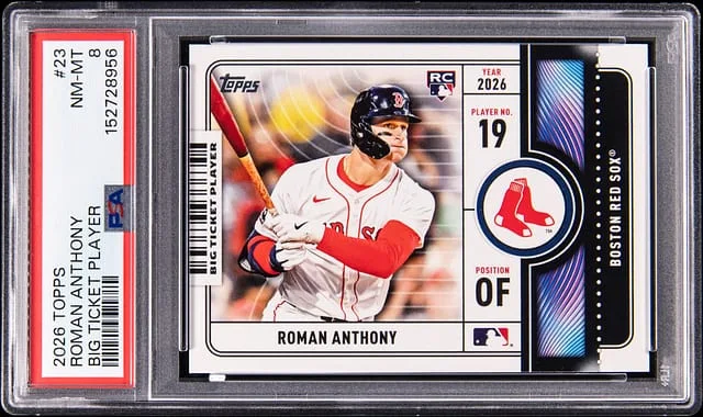 2026 Topps Roman Anthony Ticket Player #BTP-23 card image