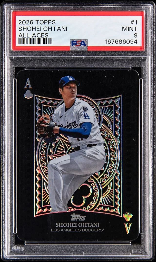 2026 Topps Shohei Ohtani All Aces #AA-1 card image