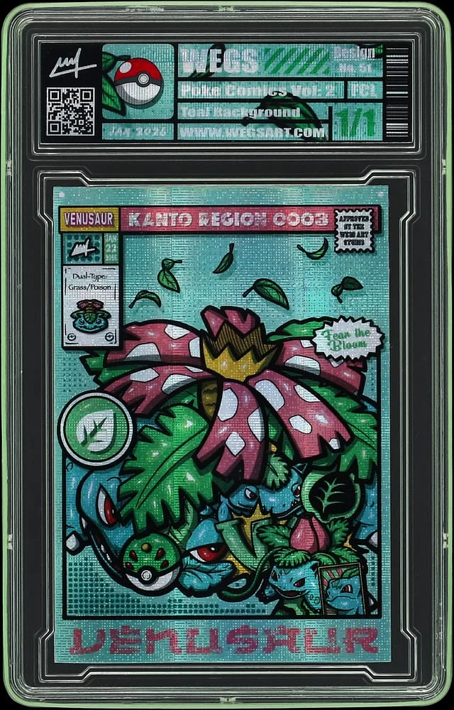2026 WEGS Teal Background Poke Comics Vol: WEGS Encapsulated - With Original Box #2 card image