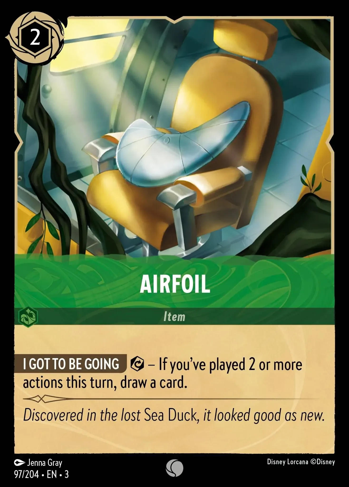 2024 Into the Inklands Airfoil #97 Common card image