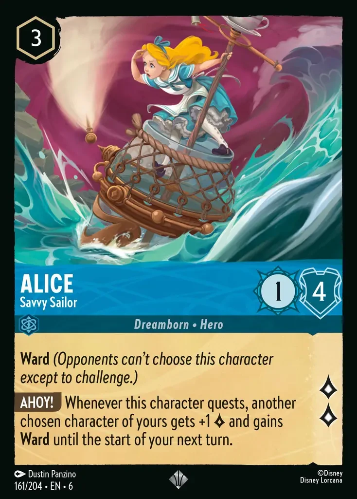 2024 Azurite Sea Alice - Savvy Sailor #161 Super Rare card image