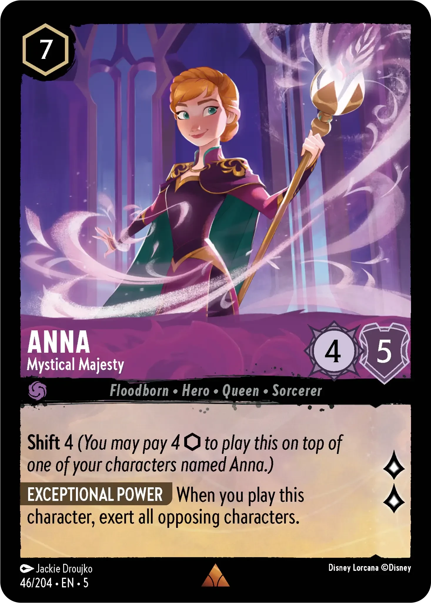2024 Shimmering Skies Anna - Mystical Majesty Rare #46 Rare card image