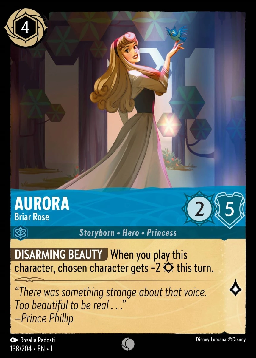 2023 The First Chapter Aurora - Briar Rose Common #138 Common card image