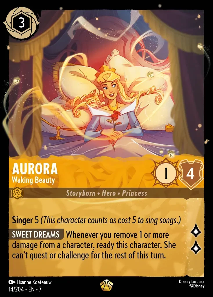 2025 Archazia's Island Aurora - Waking Beauty #14 Legendary card image