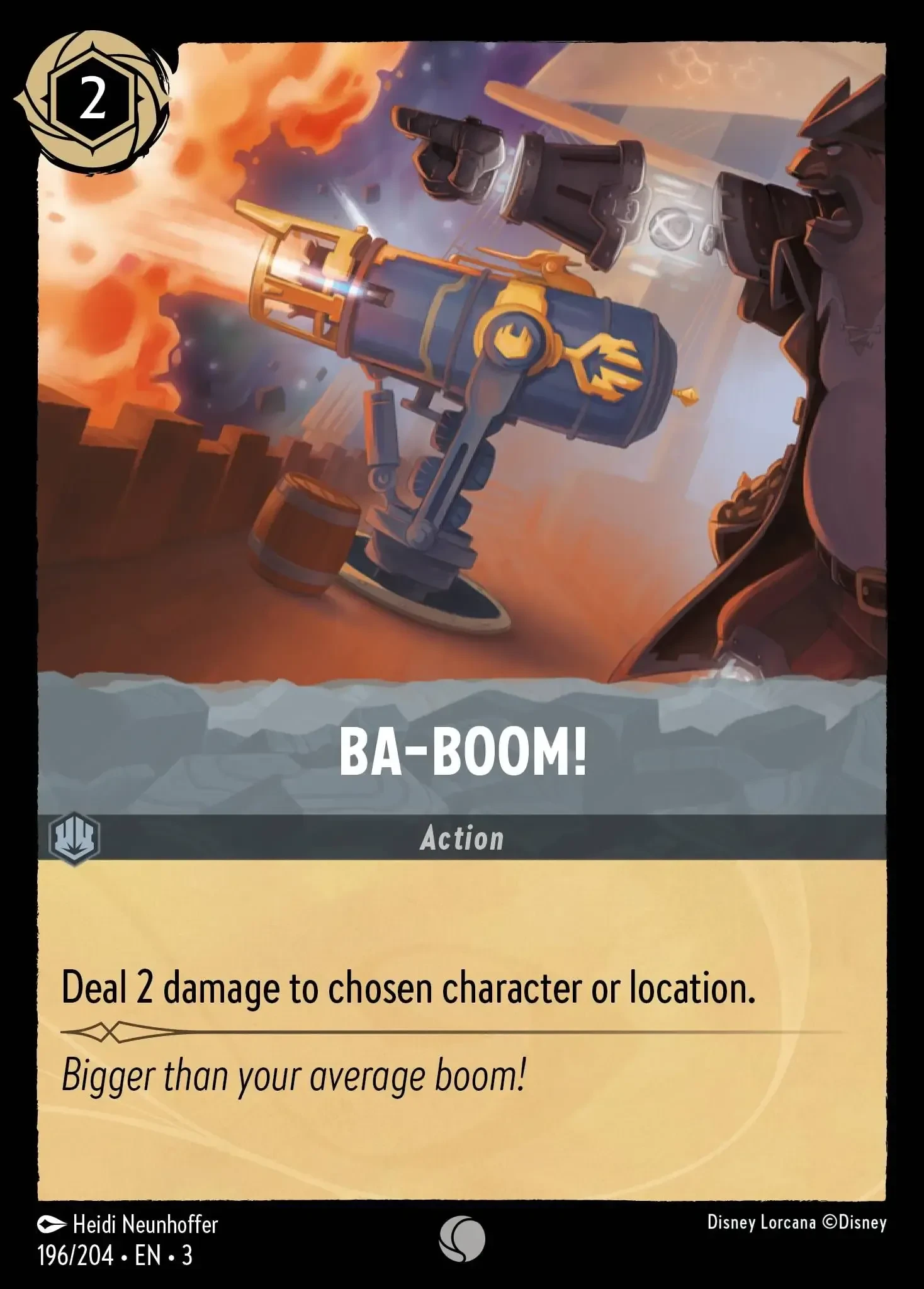 2024 Into the Inklands Ba-Boom! #196 Common card image
