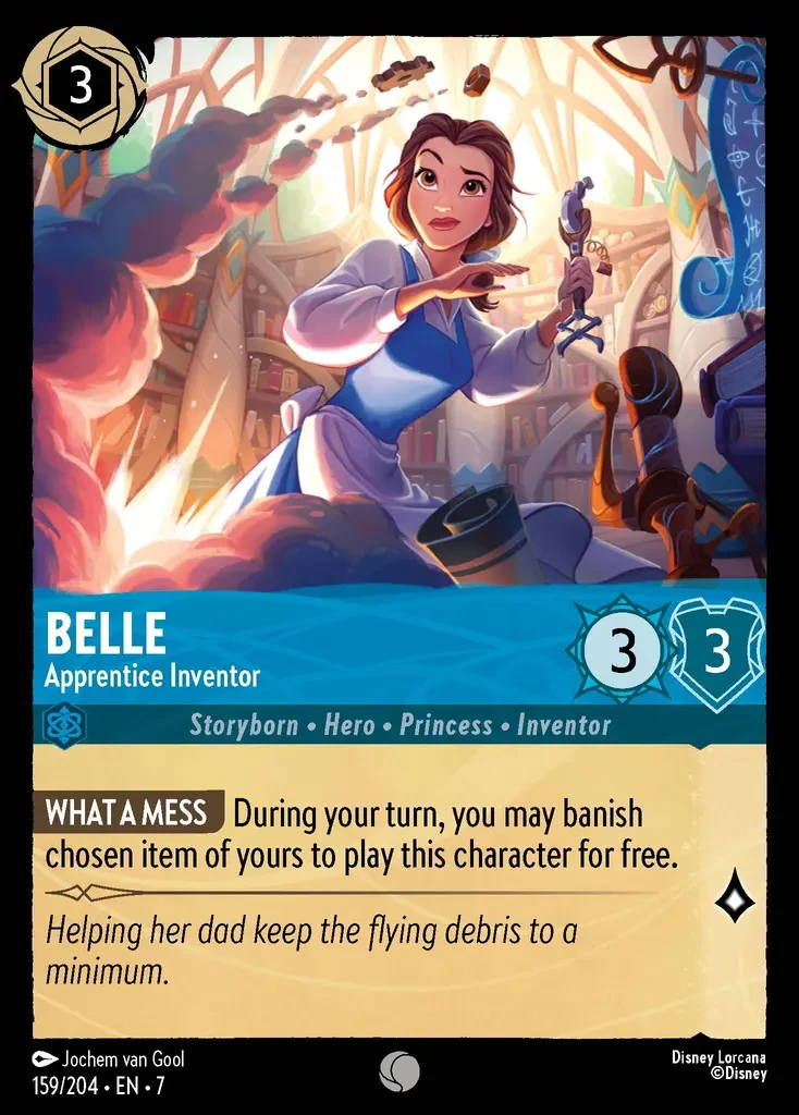2025 Archazia's Island Belle - Apprentice Inventor #159 Common card image