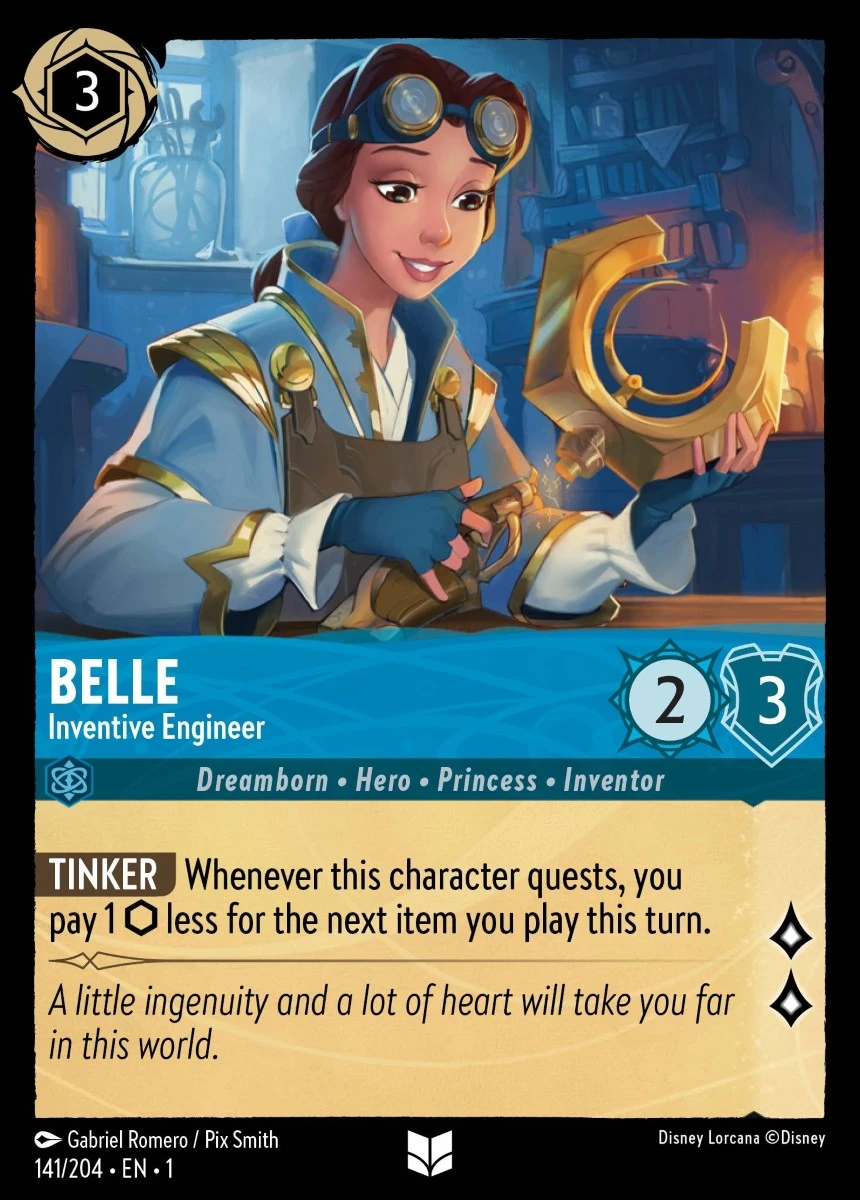 2023 The First Chapter Belle - Inventive Engineer [Foil] Uncommon #141 Uncommon card image