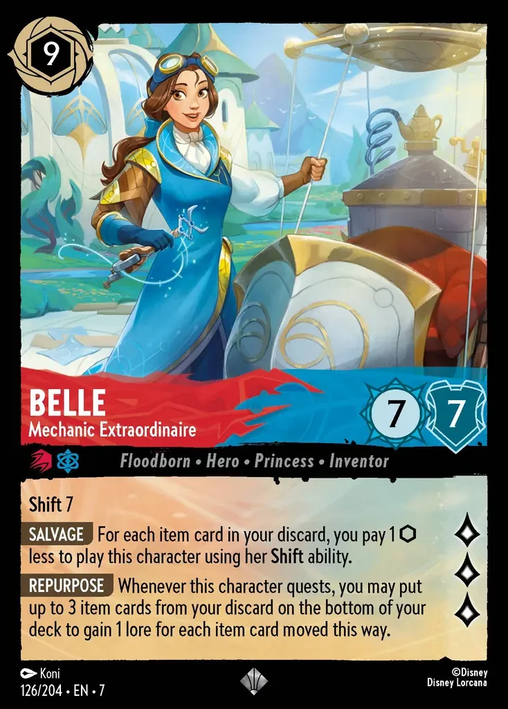 2025 Archazia's Island Belle - Mechanic Extraordinaire #126 Super Rare card image