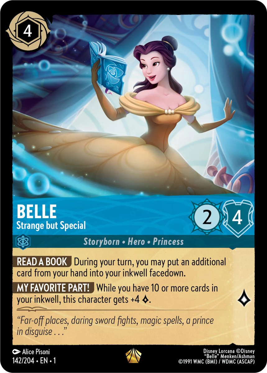 2023 The First Chapter Belle - Strange but special #142 Legendary card image