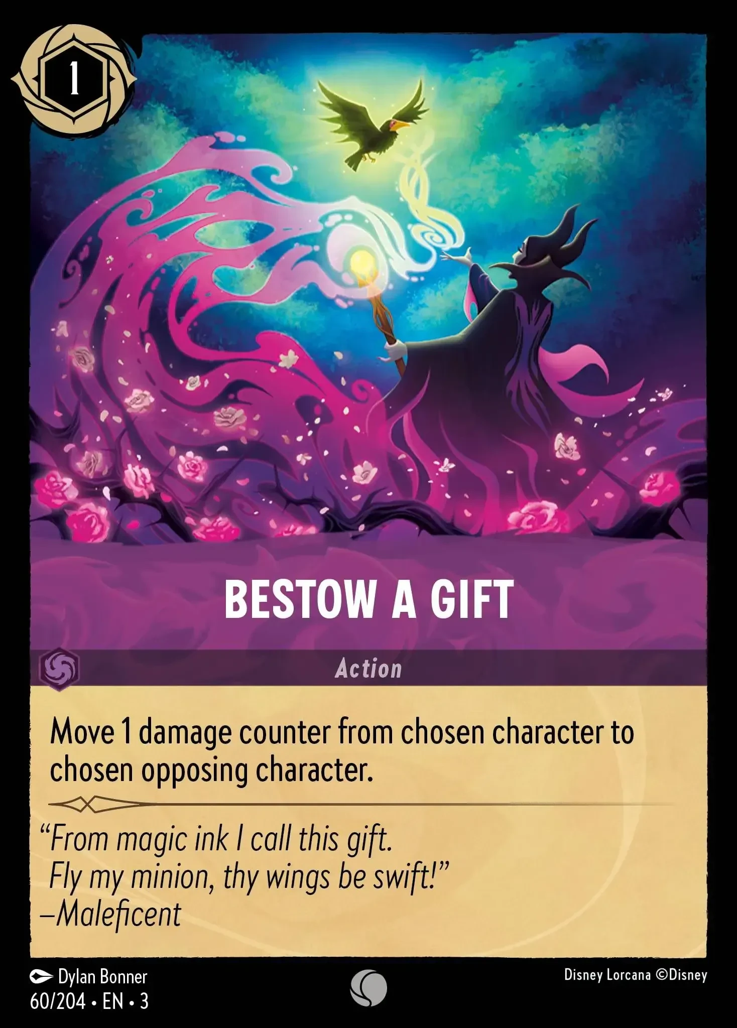 2024 Into the Inklands Bestow A Gift #60 Common card image
