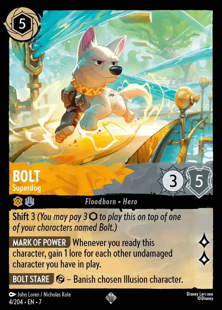 2025 Archazia's Island Bolt - Superdog #4 Super Rare card image