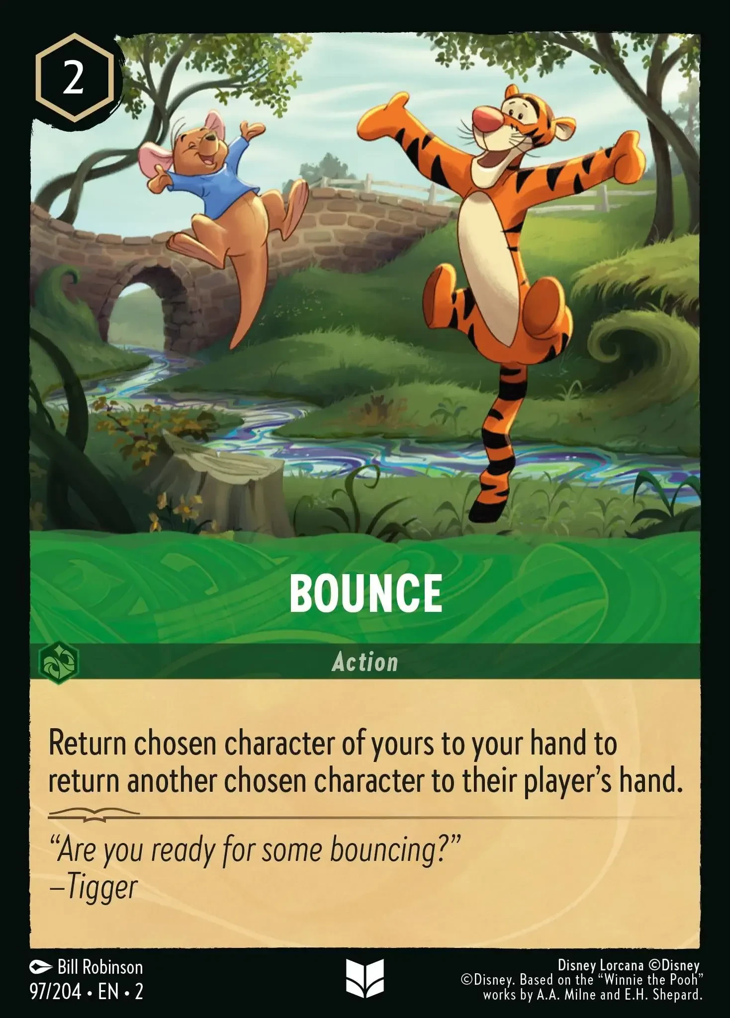 2023 Rise of The Floodborn Bounce #97 Uncommon card image