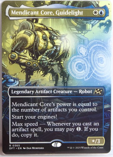 2025 Aetherdrift Art Series Mendicant Core, Guidelight // Mendicant Core, Guidelight common #1 common card image
