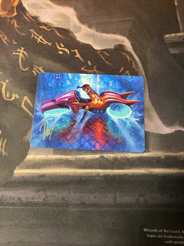 2025 Aetherdrift Art Series Chandra, Spark Hunter // Chandra, Spark Hunter common #20 common card image