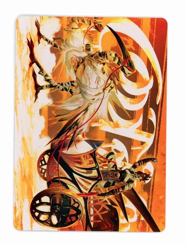 2025 Aetherdrift Art Series Skyseer's Chariot // Skyseer's Chariot [Gold Signature] common #35 common card image