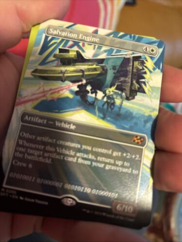 2025 Aetherdrift Art Series Salvation Engine // Salvation Engine common #36 common card image