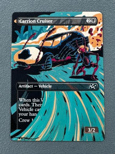 2025 Aetherdrift Art Series Carrion Cruiser // Carrion Cruiser [Gold Signature] common #39 common card image