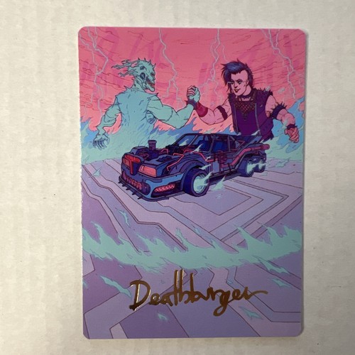 2025 Aetherdrift Art Series Demonic Junker // Demonic Junker [Gold Signature] common #40 common card image