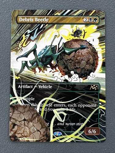2025 Aetherdrift Art Series Debris Beetle // Debris Beetle common #45 common card image