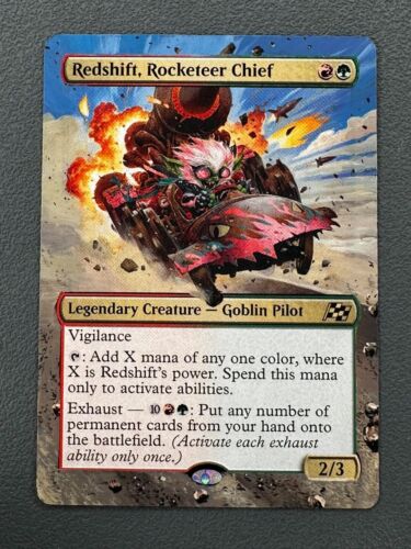 2025 Aetherdrift Art Series Rocketeer Boostbuggy // Rocketeer Boostbuggy [Gold Signature] common #49 common card image