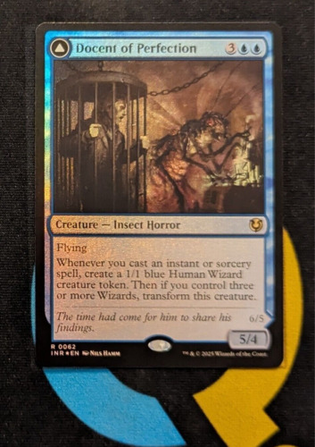 2025 Innistrad Remastered Docent of Perfection // Final Iteration [Foil] rare #62 rare card image