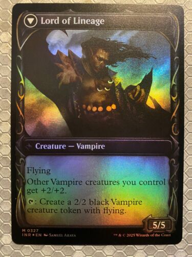 2025 Innistrad Remastered Bloodline Keeper // Lord of Lineage #98 mythic card image