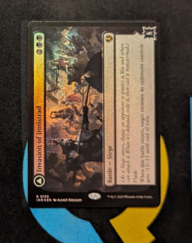 2025 Innistrad Remastered Invasion of Innistrad // Deluge of the Dead #120 rare card image