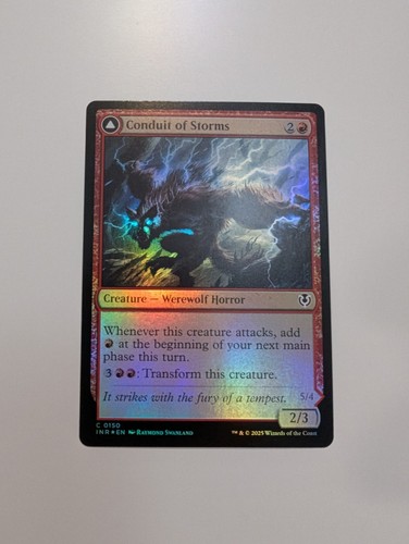 2025 Innistrad Remastered Conduit of Storms // Conduit of Emrakul #150 common card image