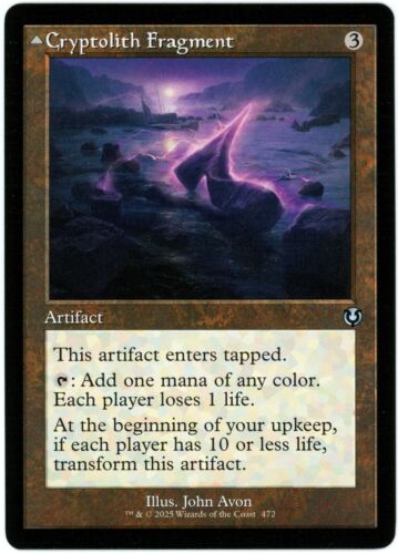 2025 Innistrad Remastered Cryptolith Fragment // Aurora of Emrakul #260 uncommon card image