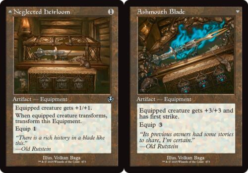 2025 Innistrad Remastered Neglected Heirloom // Ashmouth Blade #269 uncommon card image