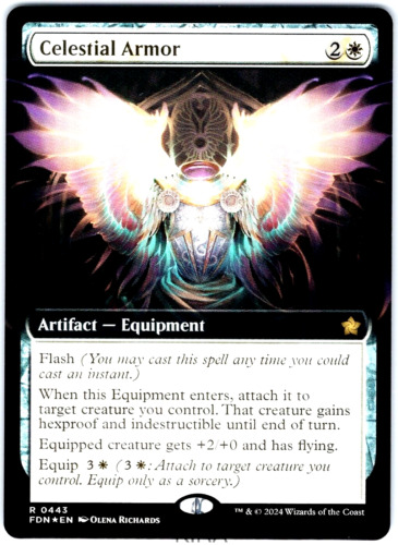 2024 Foundations Art Series Celestial Armor // Celestial Armor common #2 common card image