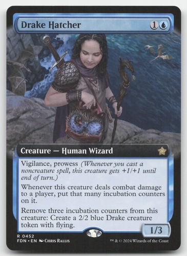 2024 Foundations Art Series Drake Hatcher // Drake Hatcher common #5 common card image