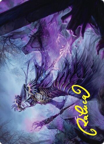 2024 Foundations Art Series Zul Ashur, Lich Lord // Zul Ashur, Lich Lord common #10 common card image