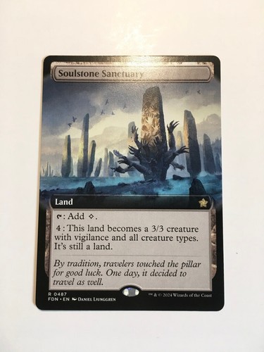 2024 Foundations Art Series Soulstone Sanctuary // Soulstone Sanctuary common #19 common card image