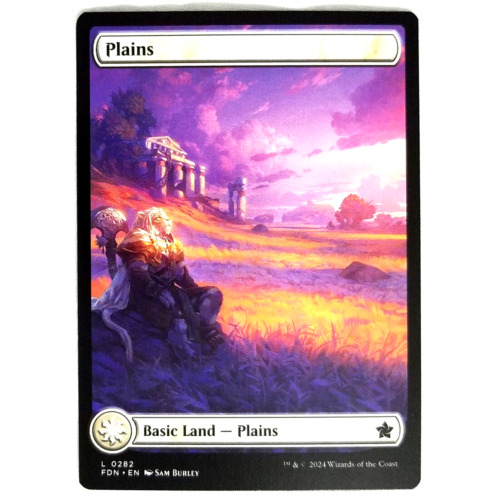 2024 Foundations Art Series Plains // Plains common #21 common card image