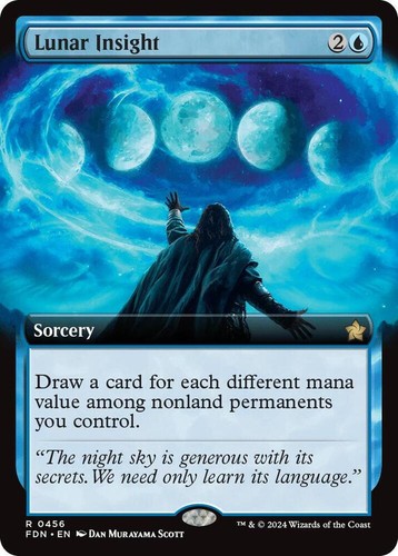 2024 Foundations Art Series Lunar Insight // Lunar Insight common #31 common card image