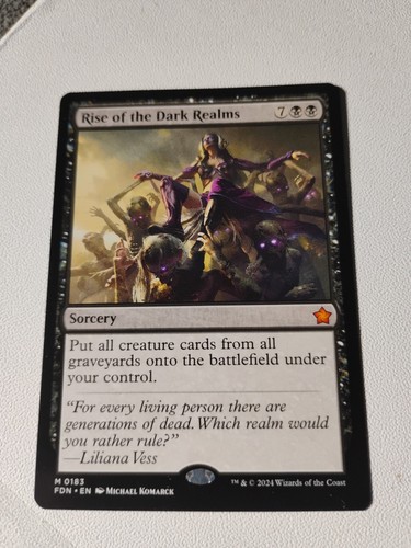 2024 Foundations Art Series Rise of the Dark Realms // Rise of the Dark Realms common #37 common card image