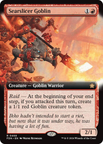 2024 Foundations Art Series Searslicer Goblin // Searslicer Goblin common #39 common card image